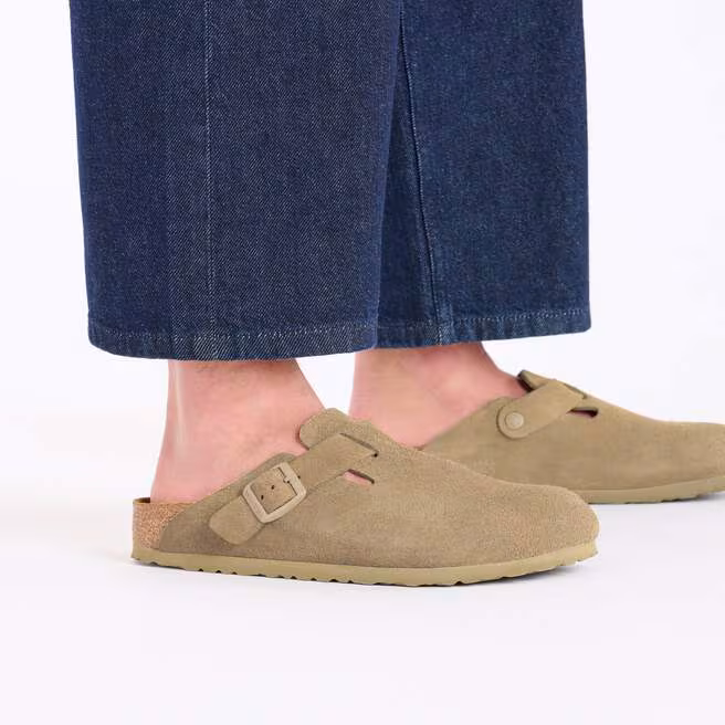 Birkenstock - Boston 'Faded Khaki' - immagine 7