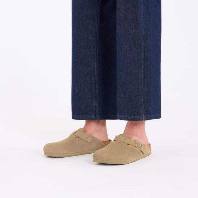 Birkenstock - Boston 'Faded Khaki' - immagine 4