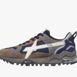 sneaker W6YZ Breeze 3M in pelle e tessuto