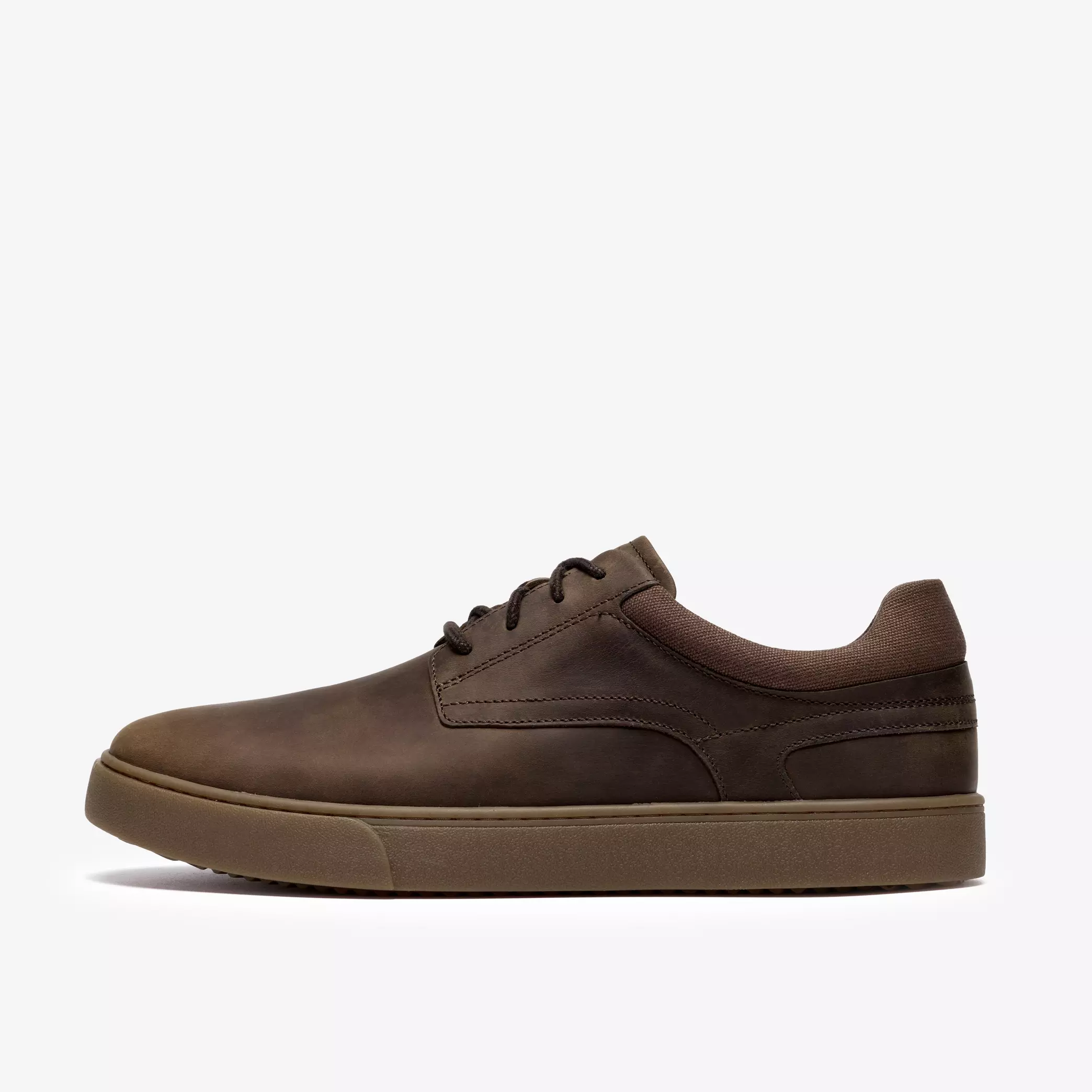 Clarks - Lydford Lo 'Pelle Khaki' - immagine 2